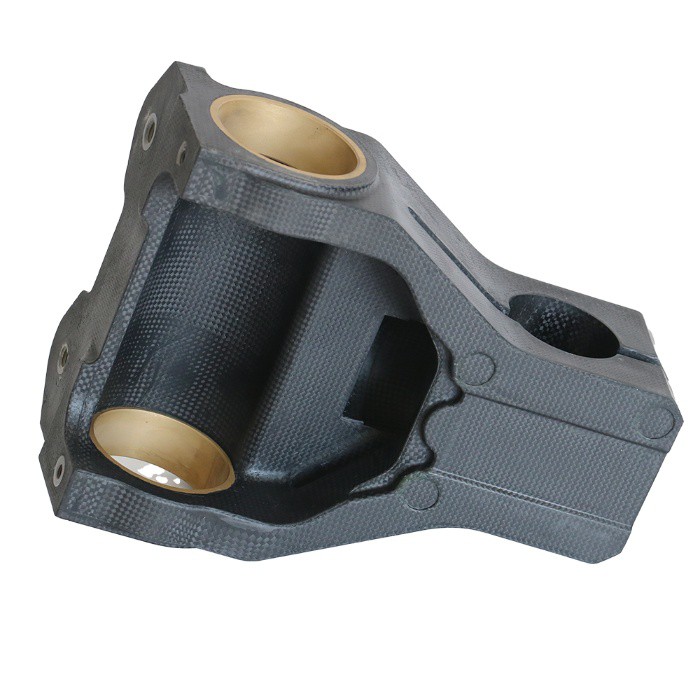 Pielāgotas oglekļa šķiedras daļas